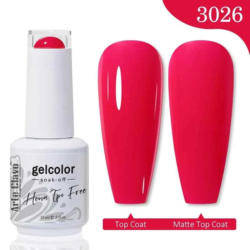 Arte Clavo Hema Free TPO Free UV Gel Nail Polish Semi-Permanent Nail Art Manicure Soak off Nail Varnish Nail Supplies