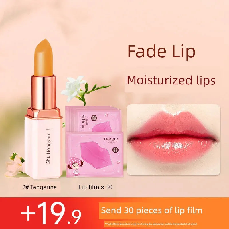 Carrot Color-Changing Lipstick for Pregnant Women, Long-Lasting Moisturizing, Non-Fading, Non-Stick Cup, Moisturizing and Hydrating for Women, Prevents Dryness and Cracking - My Vixen Vault