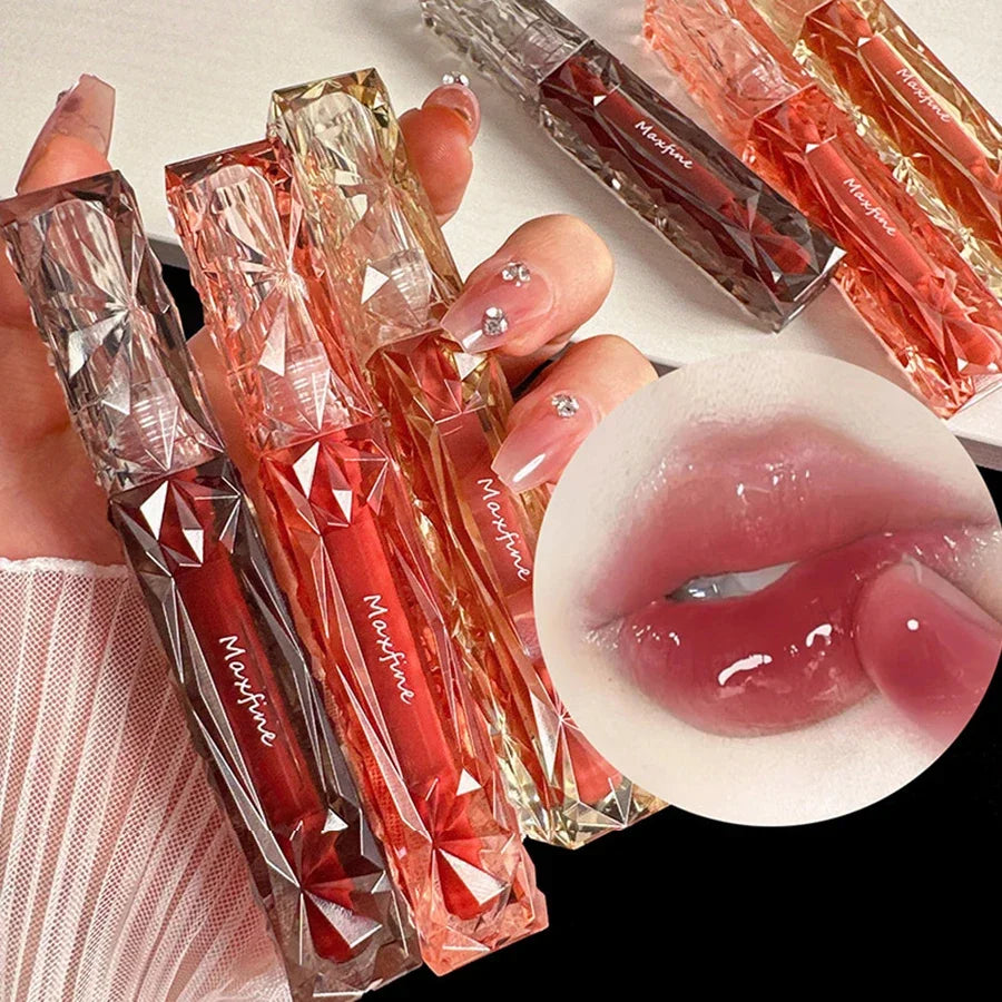 Mirror Lip Gloss Lip Gloss Lip Moisturizing Liquid Lipstick Waterproof Long-lasting Brightening And Non Fading Lip Gloss - Beauty Collection Studio