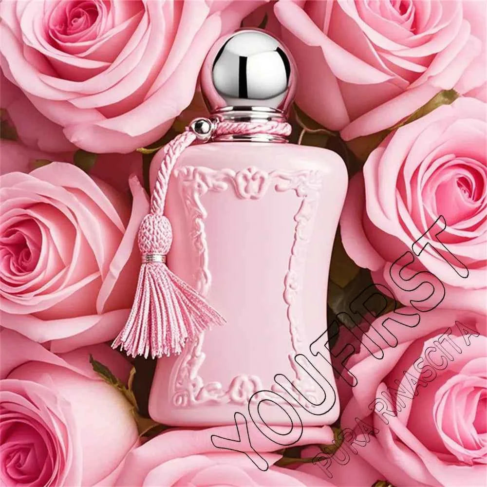 Luxury Brand Perfume Women 75ml Feminino Perfumes De Mujer Lasting Fragrances Pheromone Eau De Parfum Femme Floral Scent Spray.