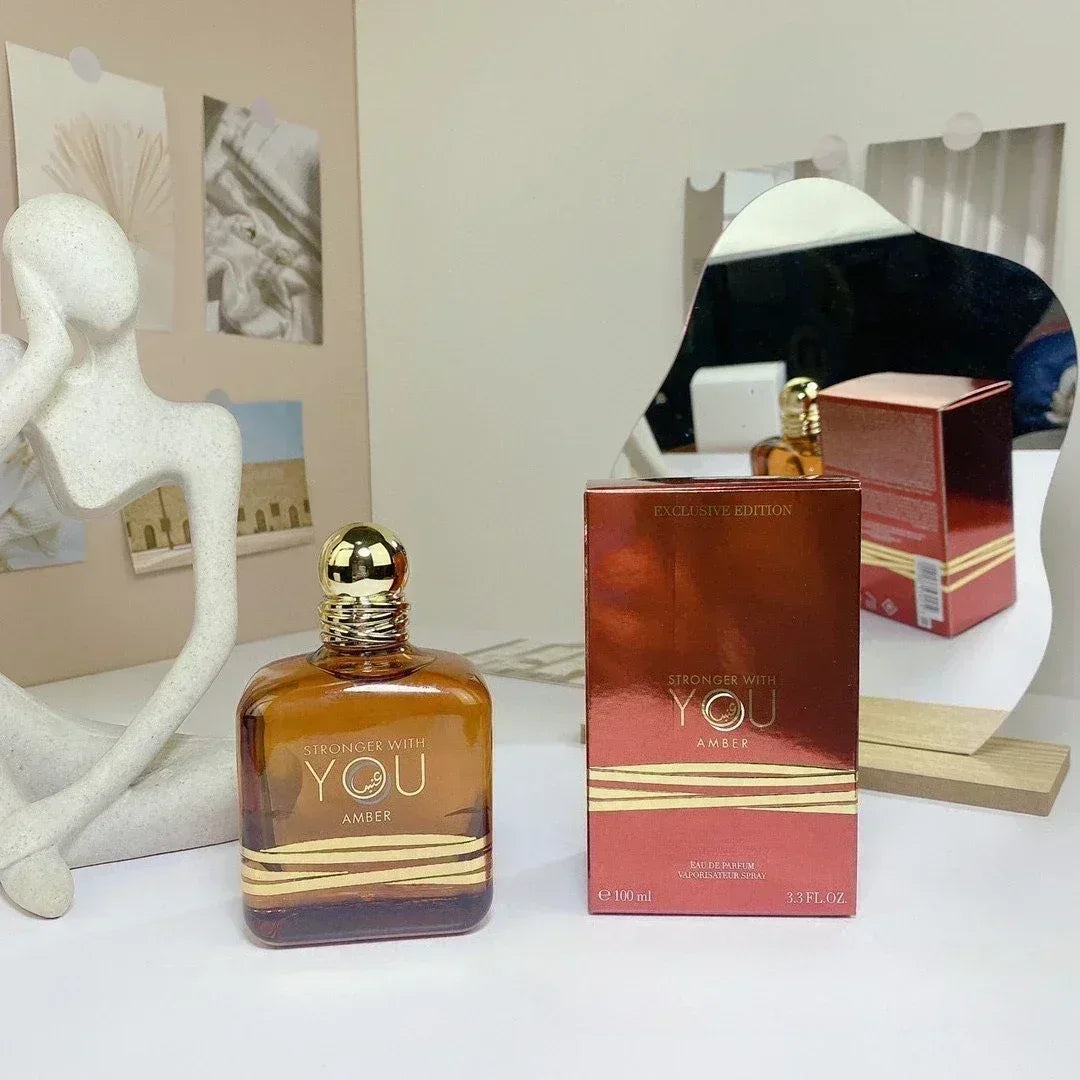 Stronger With You Perfume Absolutely Intense Scent, 100ML Original Luxury Men's Cologne, Famous Brands Long Lasting Fragrance - My Vixen Vault