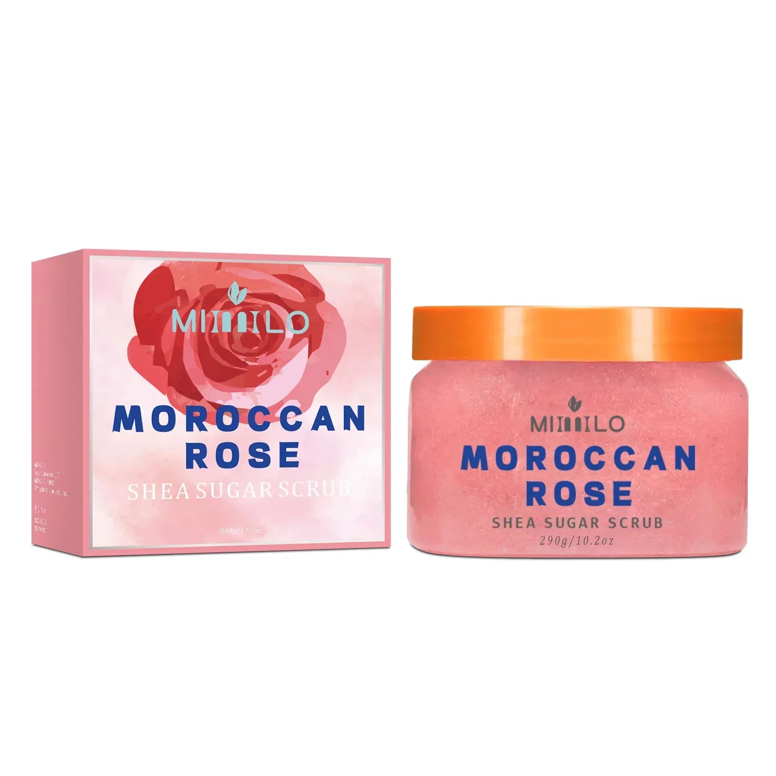 SHEA SUGAR SCRUB, exfoliating scrub, smooth and beautiful skin, moisturizing and nourishing care, can be used on the whole...