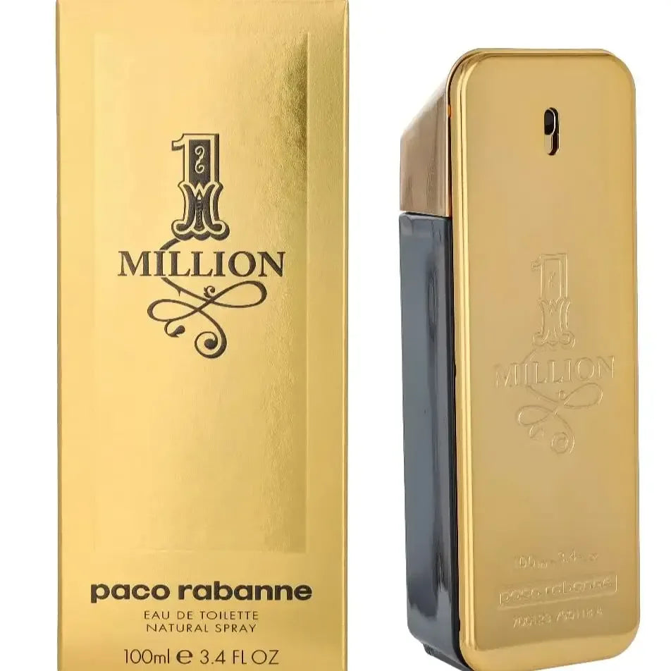 1 Million By Paco Rabanne For Men's Eau De Toilette TESTER 3.4 fl oz 100 ml Men's Cologne New in Box USA - My Vixen Vault - 