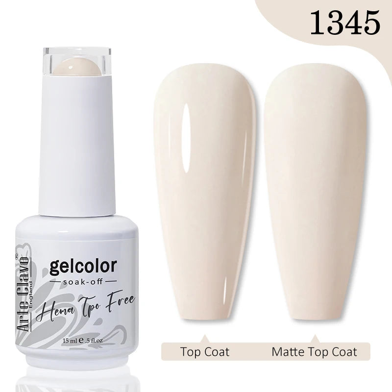 Arte Clavo Hema Free TPO Free UV Gel Nail Polish Semi-Permanent Nail Art Manicure Soak off Nail Varnish Nail Supplies - Beauty Collection Studio