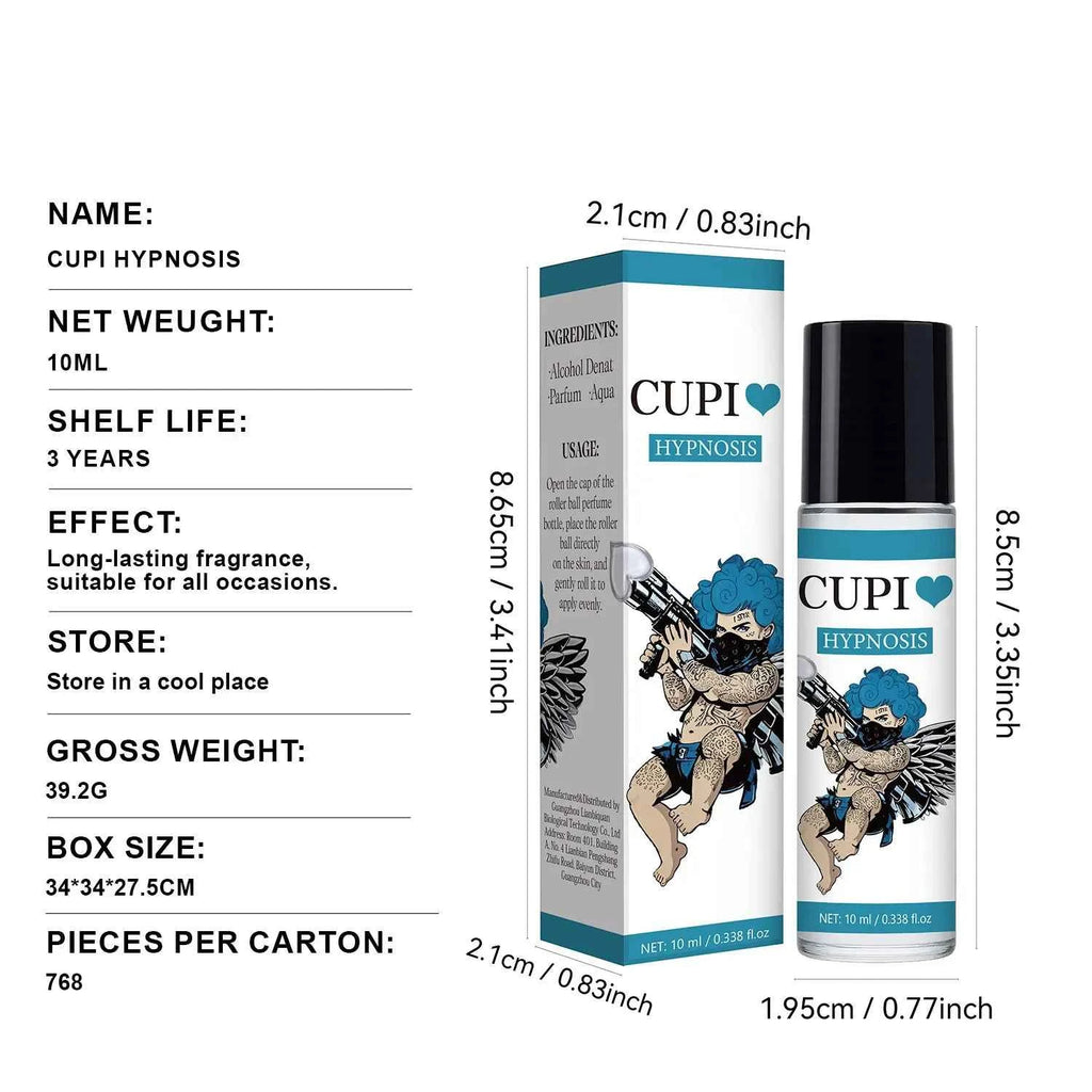 10ML Cupids Roll-on Perfume Original Pheromone Cologne for Men Eau de Parfum Long Lasting Fragrance Men's Perfumes Samples