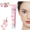 LAIKOU Sakura Eye Serum Roller Massage Hyaluronic Acid Skin Care Eye Bags Cream Moisturizing Dark Circles 15ml - My Vixen Vault