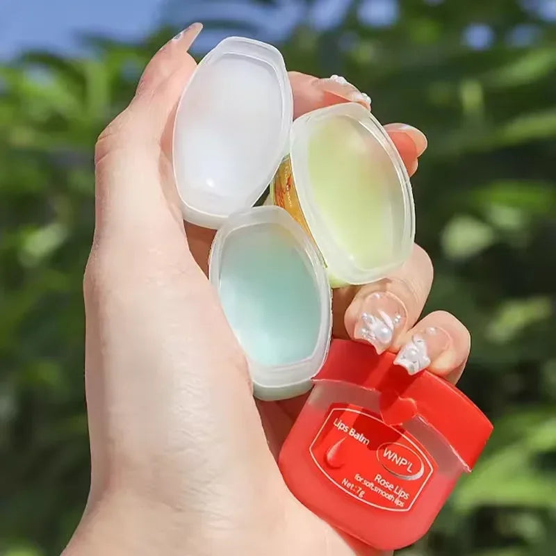 4/6/8pcs Fruit Series Lip Balm Set Set Moisturizing Refreshing Non-sticky Anti-Cracked Lip Mask Vaseline for Lips Makeup - My Vixen Vault