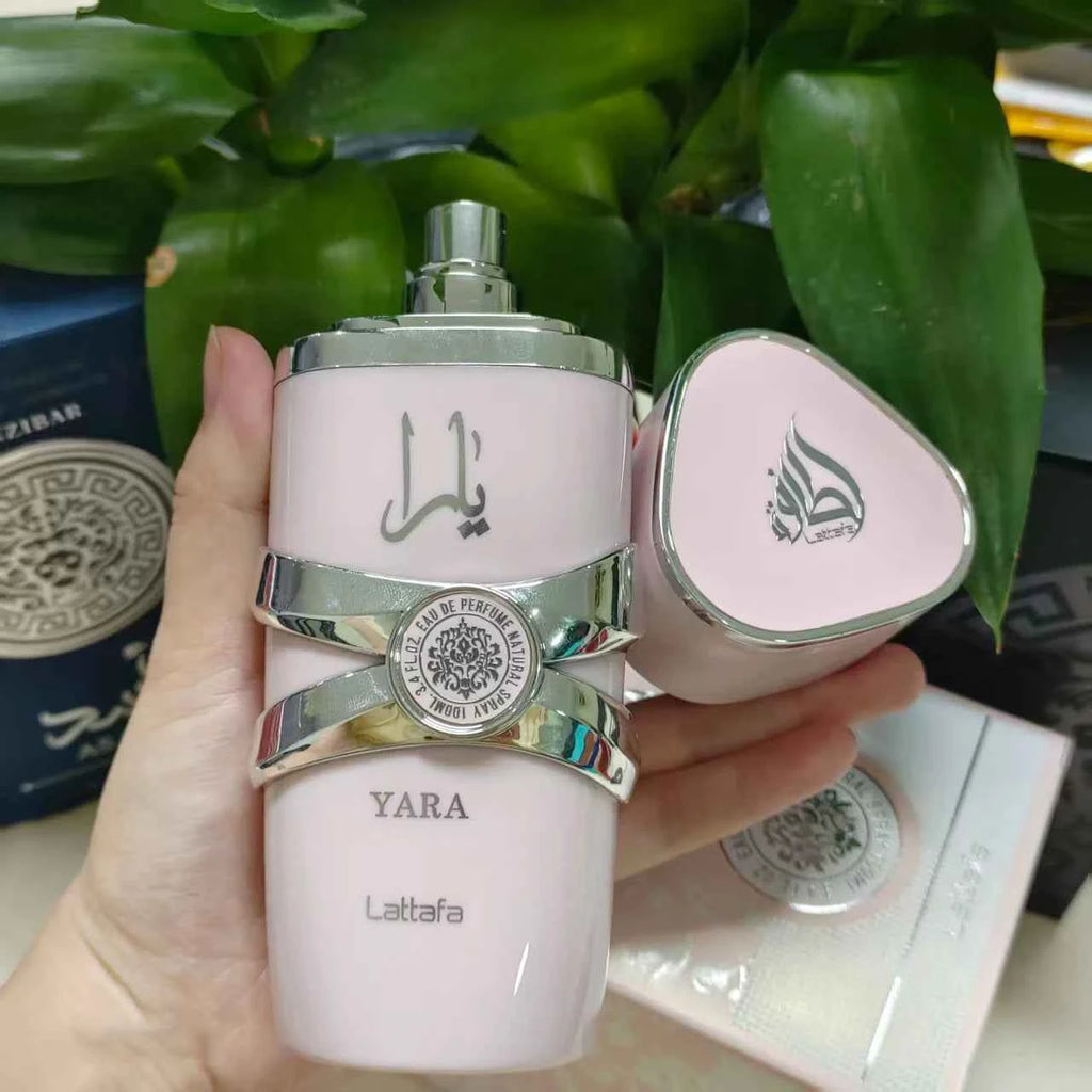 Lattafa Yara Vanilla Gourmand Fruity Floral Eau De Parfum Long-Lasting Fragrance for Women 3.40 Ounce 100 Ml