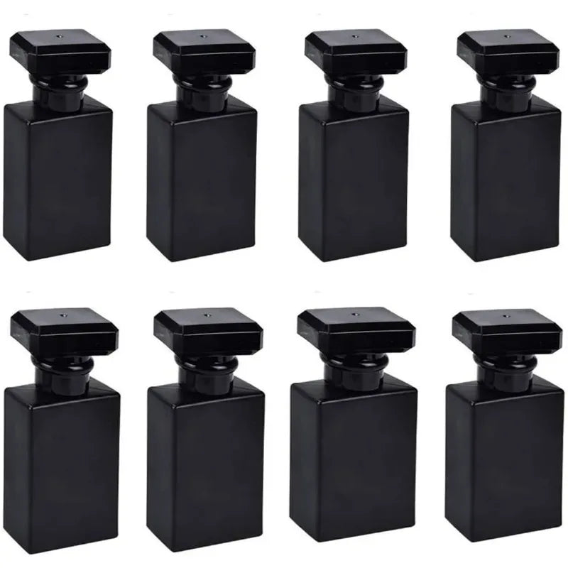 8pcs 30ml Glass Perfume Bottles Empty Refillable Clear Travel Perfume Spray Atomizer Bottle Perfume Bottle Atomizer Container - My Vixen Vault