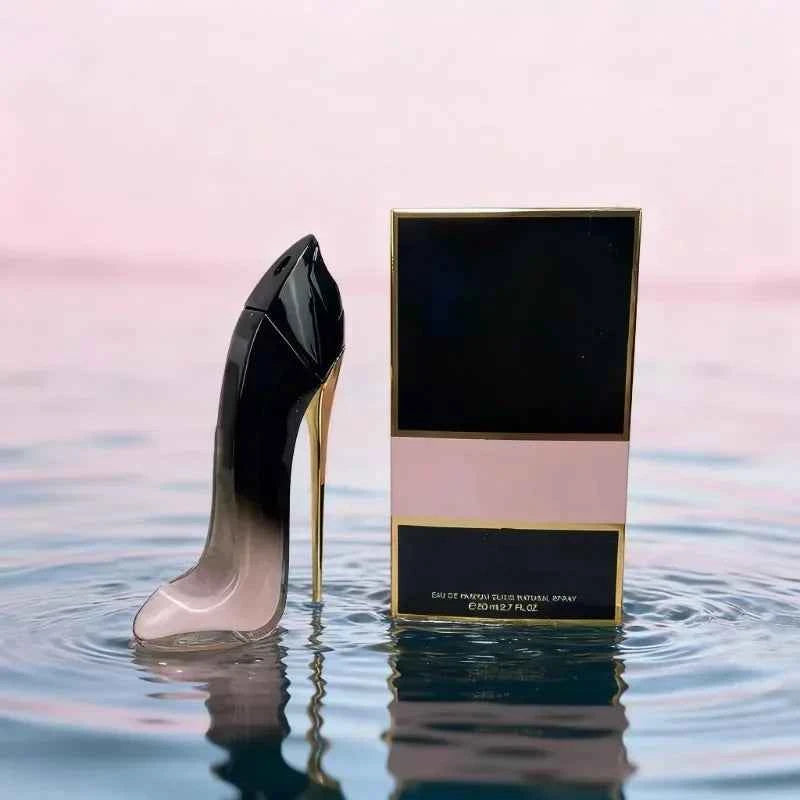 80ml New Women's Luxury Floral Elegant High Heel Bottle Design Lasting Fragrance Sexy Spray Fashion Deodorant Perfume