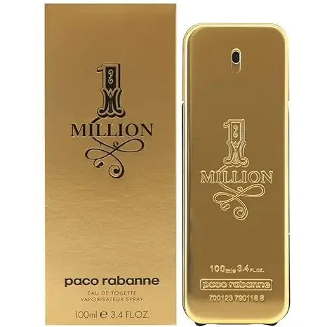 1 Million By Paco Rabanne para hombre Eau De Toilette TESTER 3.4 fl oz 3.4 fl oz - My Vixen Vault - 