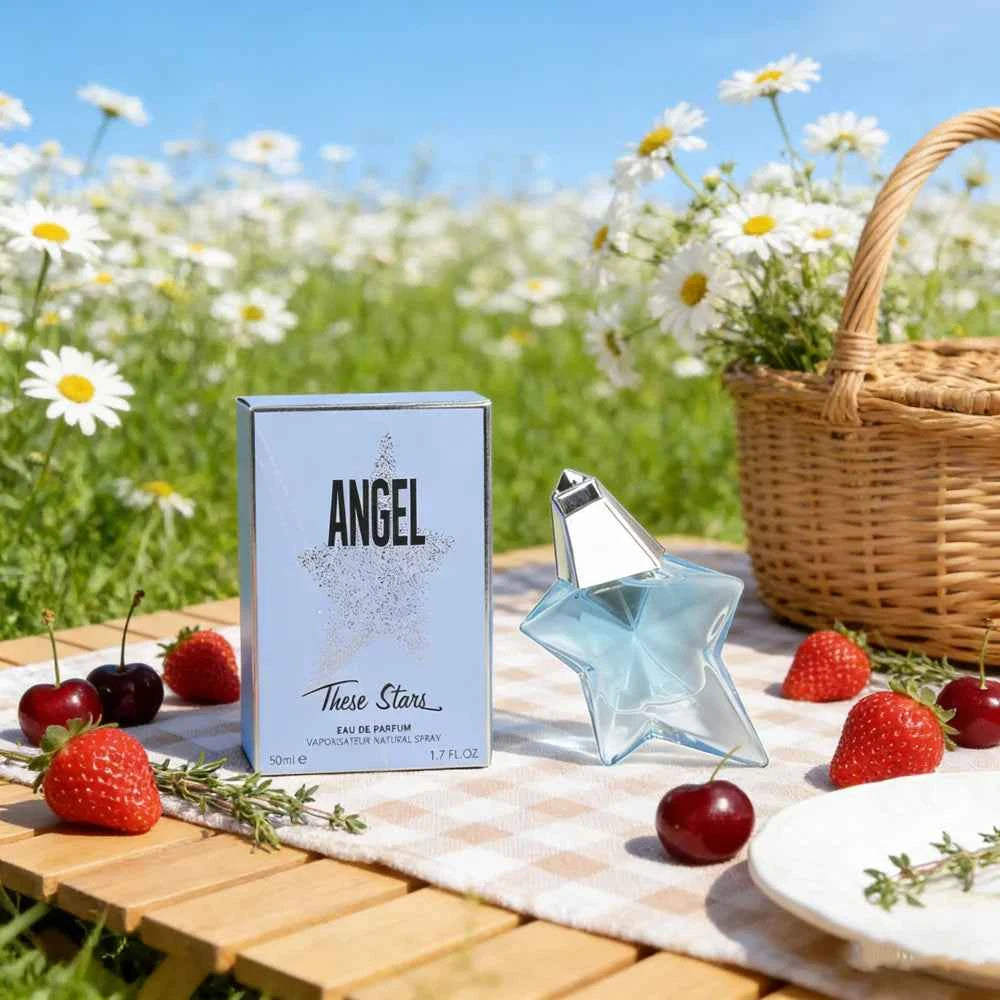 Angel Eau De Parfum 50Ml Refillable Spray Standing Star New Muler Pheromone Perfume with Elegant Charm Fresh Natural Vitality