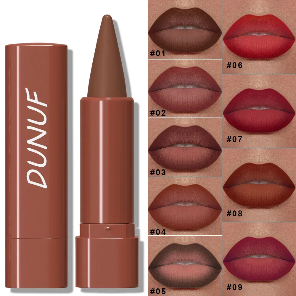 Gradient Lip Liner Pen with Matte Velvet Finish Smooth Application Lipstick for Defined and Elegant Lips - My Vixen Vault