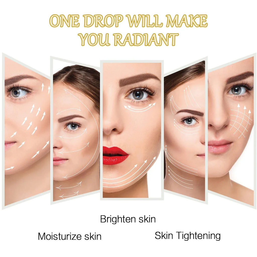 1/2/3pcs Bee Venom Facial Serum Face Essence Wrinkle Reduction Skin Tightening Natural Collagen Booster Hyaluronic Acid Essence - My Vixen Vault