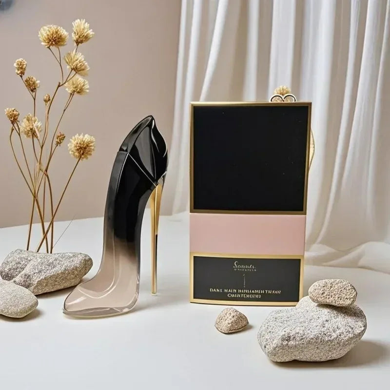 New 80ml Women's Luxury Floral Elegant High Heel Bottle Design Lasting Fragrance Sexy Spray Fashion Deodorant Perfume Gift - My Vixen Vault