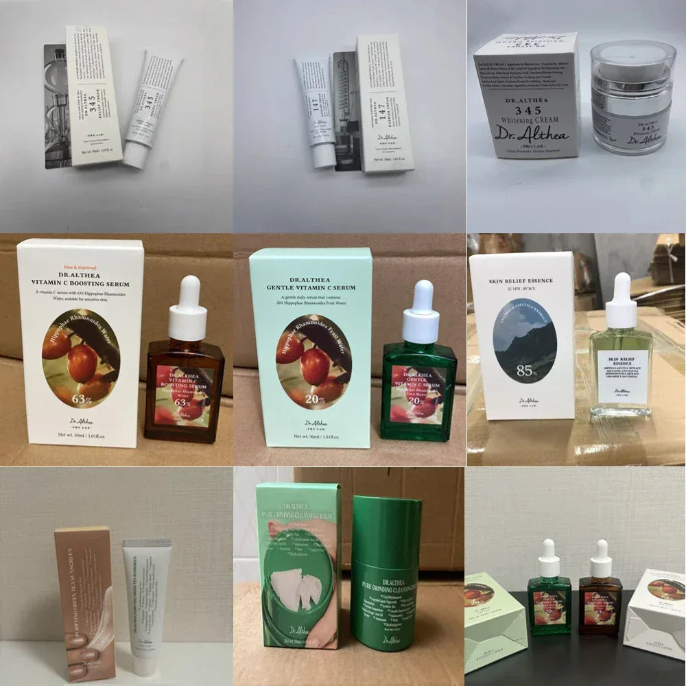 Dr.Althea 345 147 Antioxidant Relief Cream, Gentle VC Boosting Serum, Whitening Cream, Skin Relief Essence, Hydrating Skin Care - My Vixen Vault