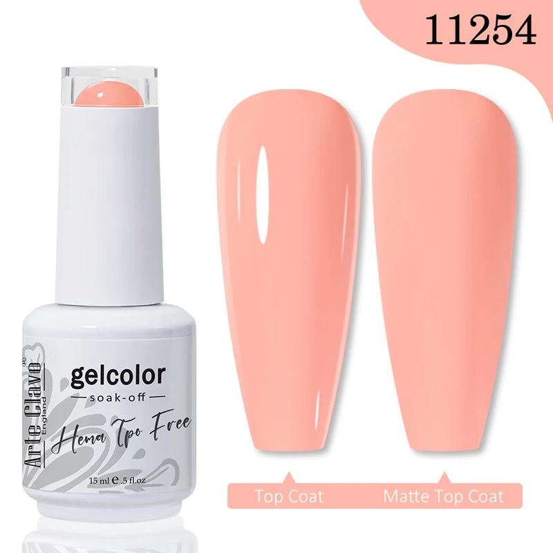 Arte Clavo Hema Free TPO Free UV Gel Nail Polish Semi-Permanent Nail Art Manicure Soak off Nail Varnish Nail Supplies - Beauty Collection Studio