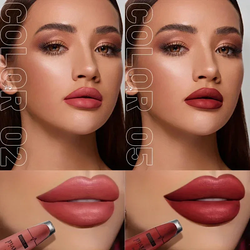 High Pigmented Matte Lip Glaze - Long-Lasting, Smudge Proof, Liquid Lipstick Makeup Valentine's Day Gifts, Women's Day Gift - My Vixen Vault
