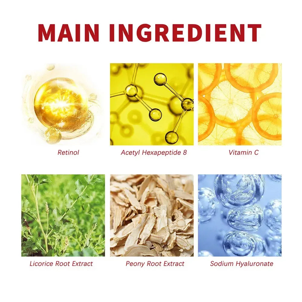 Retinol Lifting Firming Cream Collagen Smooth wrinkles Face Cream For Moisturizer Whitening Brighten Skin Products - My Vixen Vault