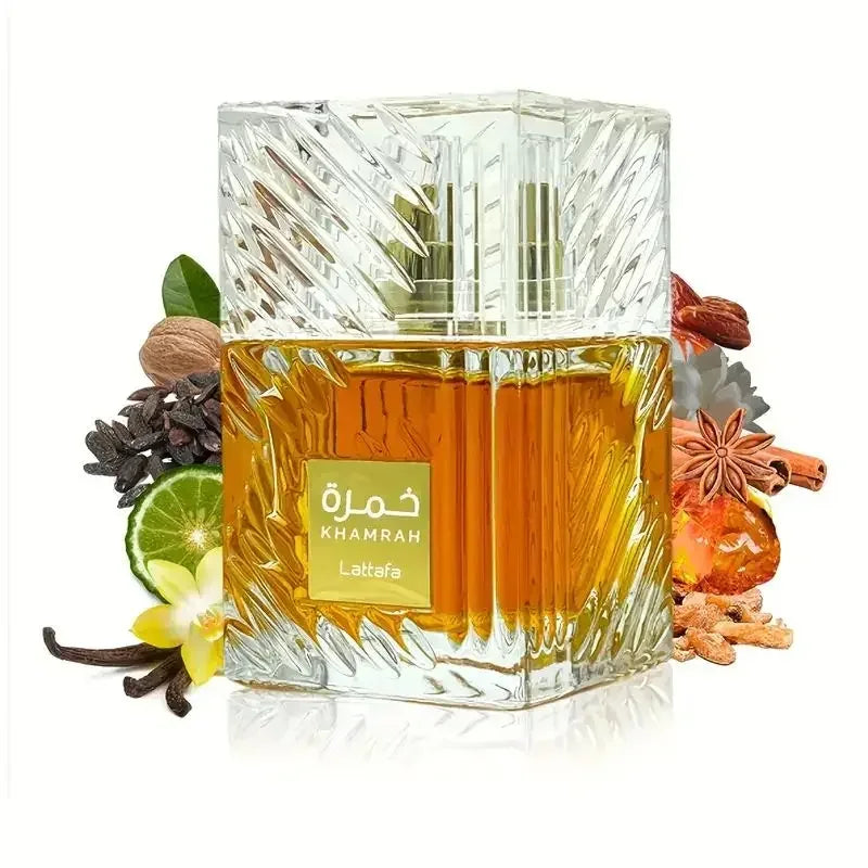 1 Pack 3.4 Oz/100 Ml Lattafa Khamrah Perfume 3.4 Oz/100 Ml - Warm Spice Vanilla & Cinnamon Perfume, Unisex Perfume Spray - My Vixen Vault