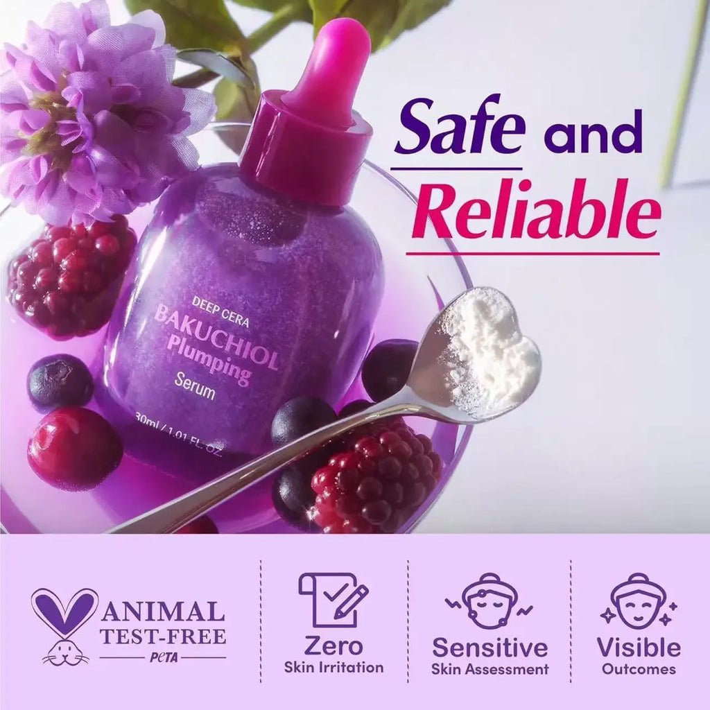 Vitamin whitening serum, niacinamide vitamin C serum, bakuchiol plumping serum, shrink pores, reduce wrinkles, and lift skin - My Vixen Vault