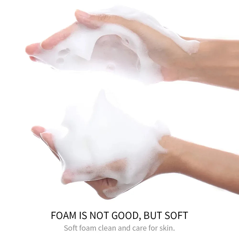 BIOAQUA Rice Raw Pulp Facial Cleanser Face Wash Foam skincare Moisturizing Skin Brightening Rejuvenation Face Cleanser Skin Care - My Vixen Vault