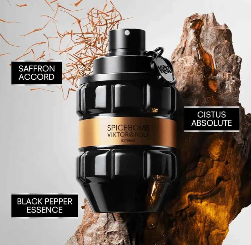 90ml Men’s Woody Perfume Long Lasting Natural Fragrance Bomb Passion Perfume Spicebomb Extreme Eau De Parfum Cologne for Men