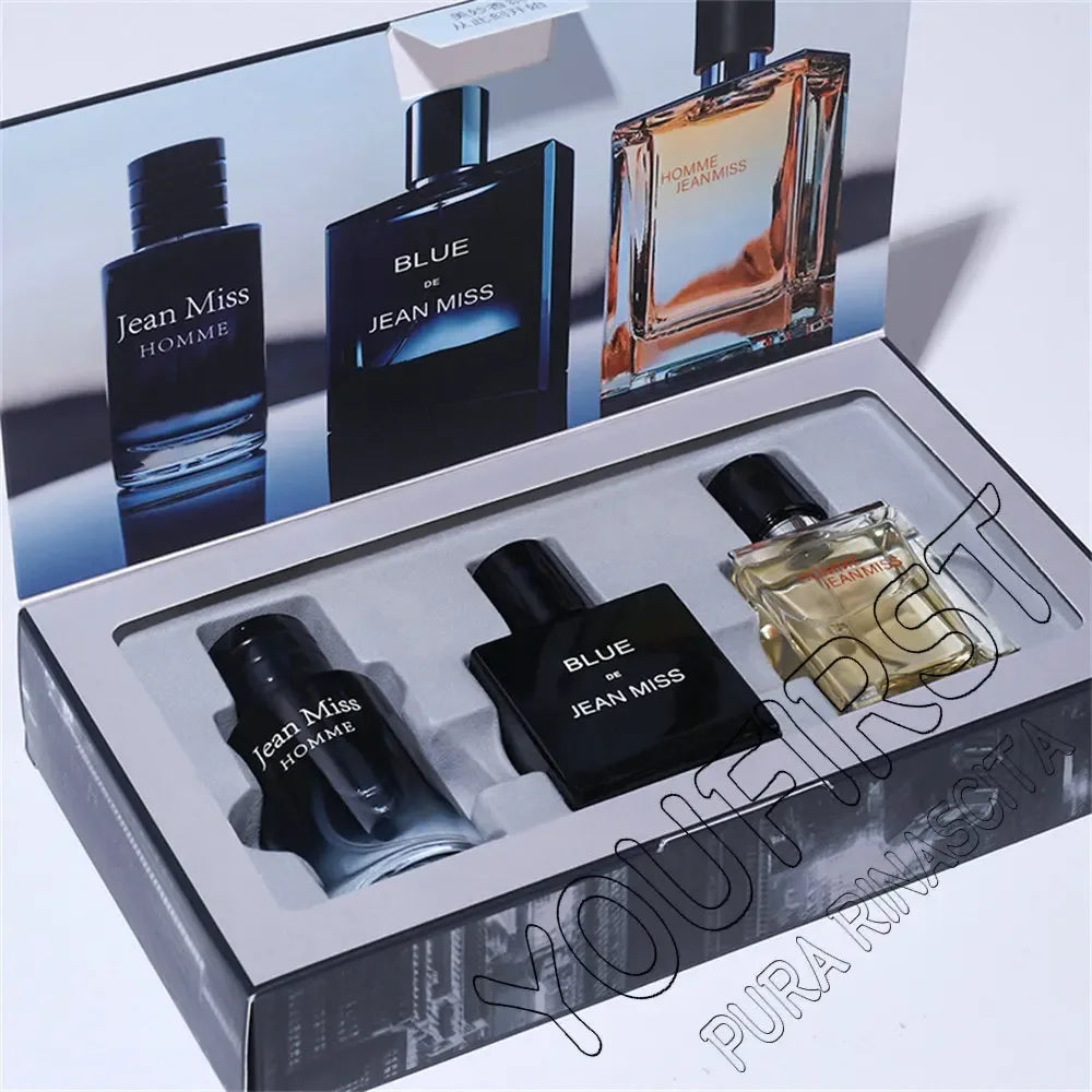 High Quality Men Perfume Hombre 90ml Gift Box 3pcs Set Colognes Scent Fascination Man Perfumes Masculinos Lasting Parfum Heren - My Vixen Vault