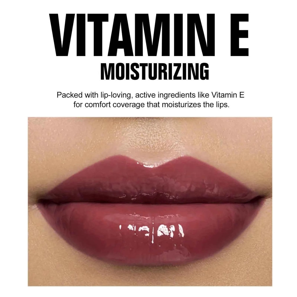 Hydrating Crystal Lip Oil - Plumping & Moisturizing Gloss with Tinted Shades for All Skin Types
