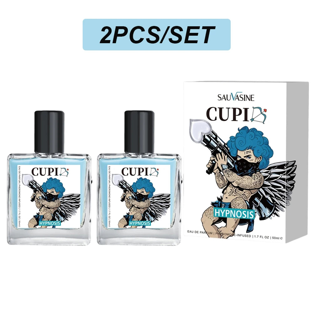 50ml Cupid Cologne Perfume Pheromone Cologne for Men Long Lasting Enhances Intimacy High Quality Hombre Perfume Attract Women Beauty Collection Studio
