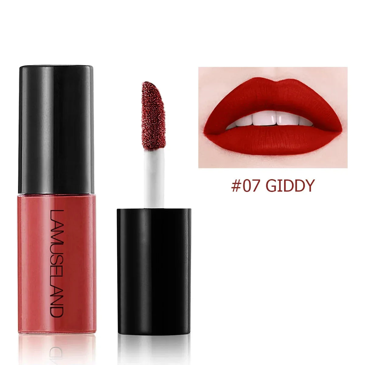 Mini 12 Colors Liquid Lip Gloss Waterproof Non-stick 24 Hours Long Lasting Velvet Matte Lipstick Lip Gloss Cosmetic Makeup Care - My Vixen Vault