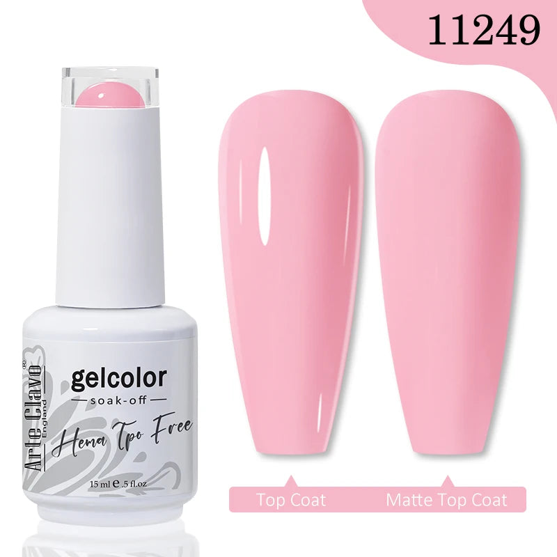 Arte Clavo Hema Free TPO Free UV Gel Nail Polish Semi-Permanent Nail Art Manicure Soak off Nail Varnish Nail Supplies - Beauty Collection Studio