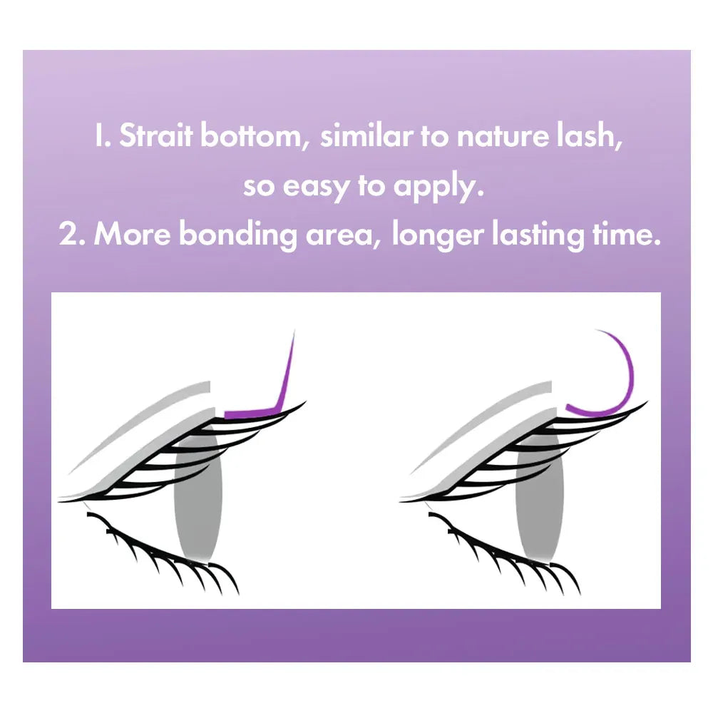 MASSCAKU Camellia Blooming False Eyelashes L M Curl Ultra Soft Wispy Faux Mink Mega Volume Fans Lash Extensions Makeup Products - Beauty Collection Studio