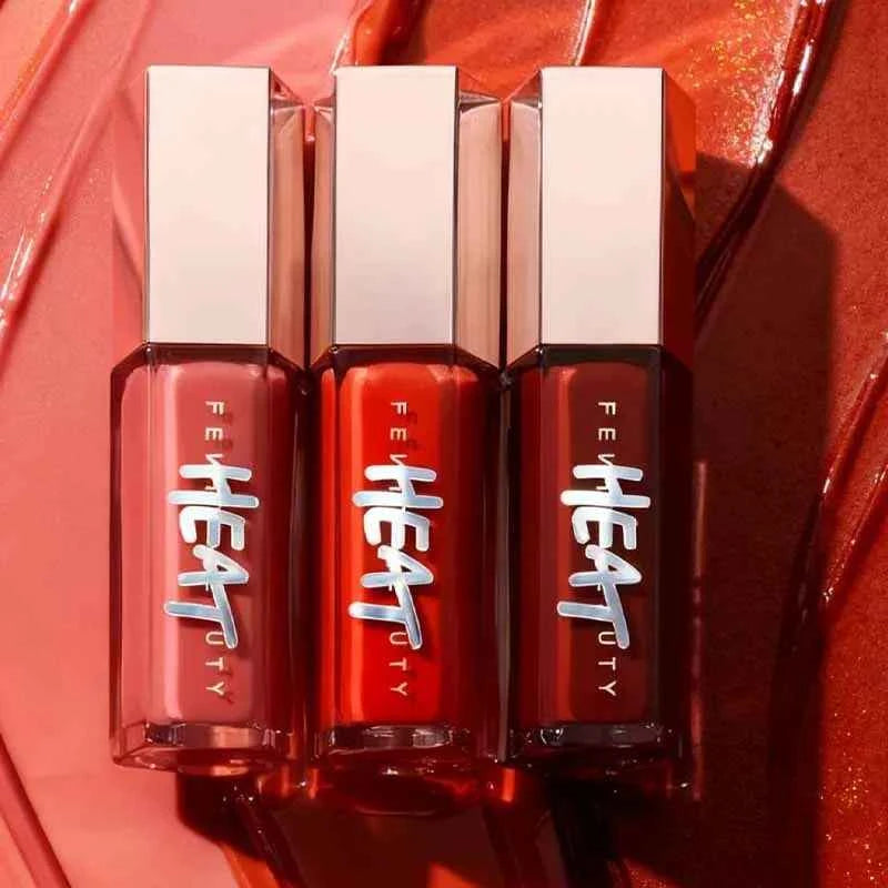 Fenty Beauty Gloss Bomb Lip Glaze Multi-color Moisten Shine Glitter Lip Plumper Makeup Beginner Liquid Lipstick Makeup Cosmetics