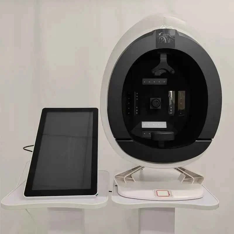 AISIA Q1 3D Facial Skin Analyzer Machine 15.6 inch Skin Analyzer Facial Machine 8 Light Spectrum Skin Analysis Scanner