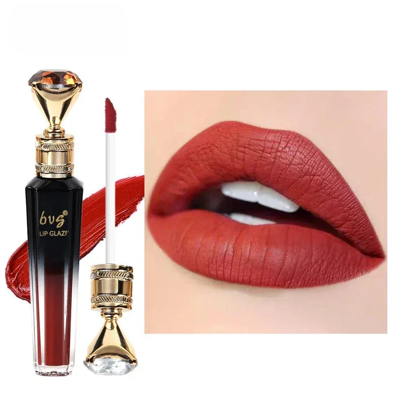 Lip Gloss Durable Moisturizing Waterproof Non-fading Non-stick Cup Color Durable Velvet Matte Lip Gloss Cosmetics For Women - My Vixen Vault