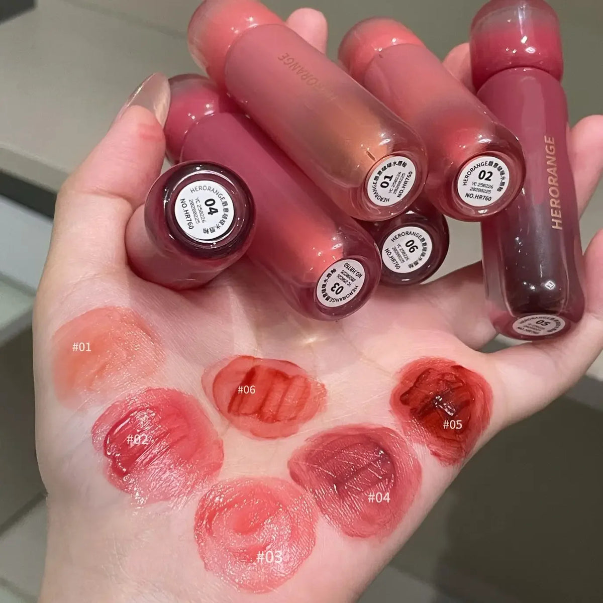 Smoked Grape Purple Red Lip Glaze Mirror Water Lip Gloss Moisturizing Liquid Lipstick Clear Tint Makeup Korean Women Cosmetics - My Vixen Vault