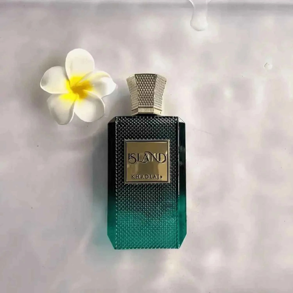Khadlaj Island Unisex Extrait De Parfum Spray 3.4 Oz - Long-Lasting Fragrance for Men And Women