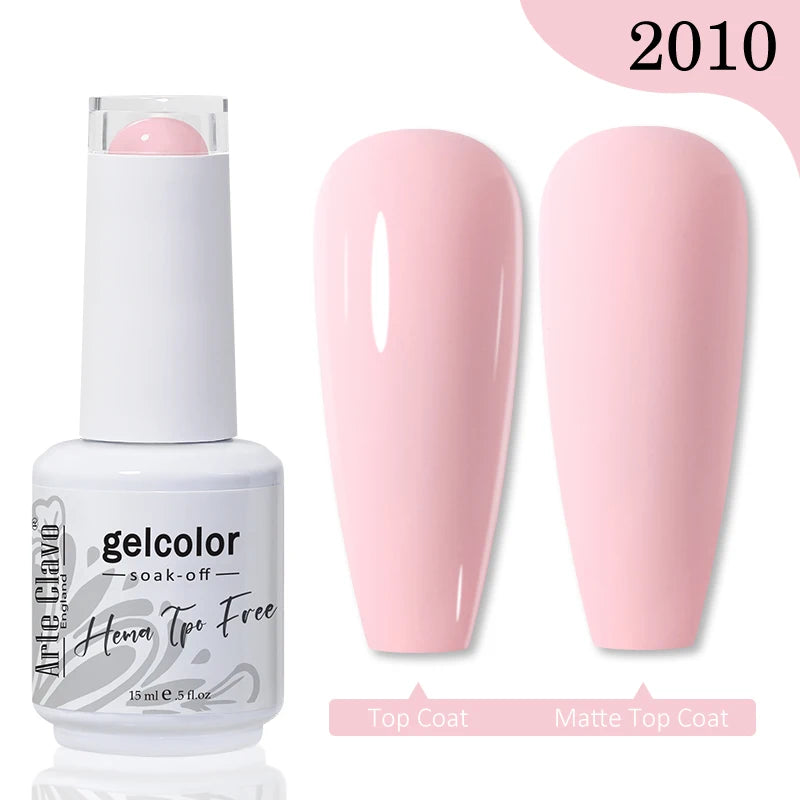 Arte Clavo Hema Free TPO Free UV Gel Nail Polish Semi-Permanent Nail Art Manicure Soak off Nail Varnish Nail Supplies - Beauty Collection Studio