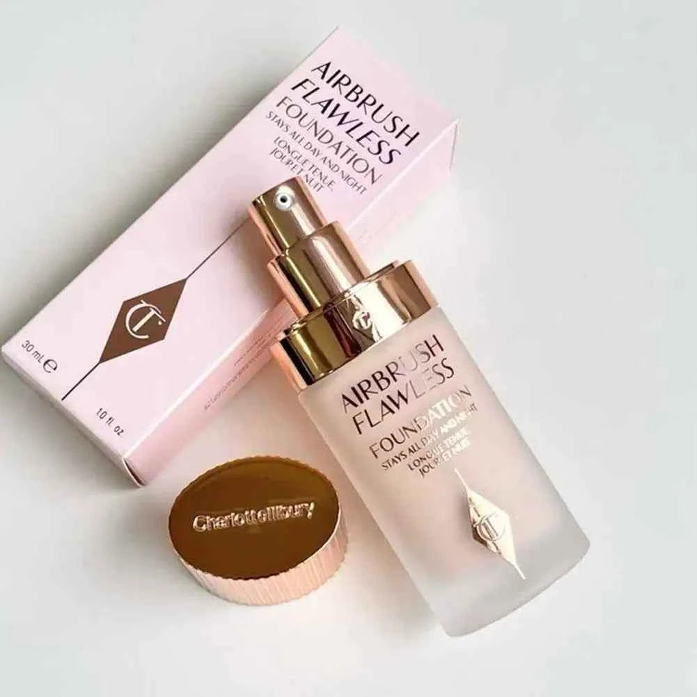 30ml C/T Soft Focus Foundation Lightweight watery texture Lasting Concealer Blend Oil Skin Lasting Oil Control Base Makeup