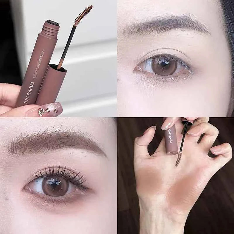 3D Eyebrow Dye Cream Long Lasting Pink Brown Color Eyebrow Mascara Tint Sweatproof Wild Brow Enhancer Cream Cosmetics Beginner.