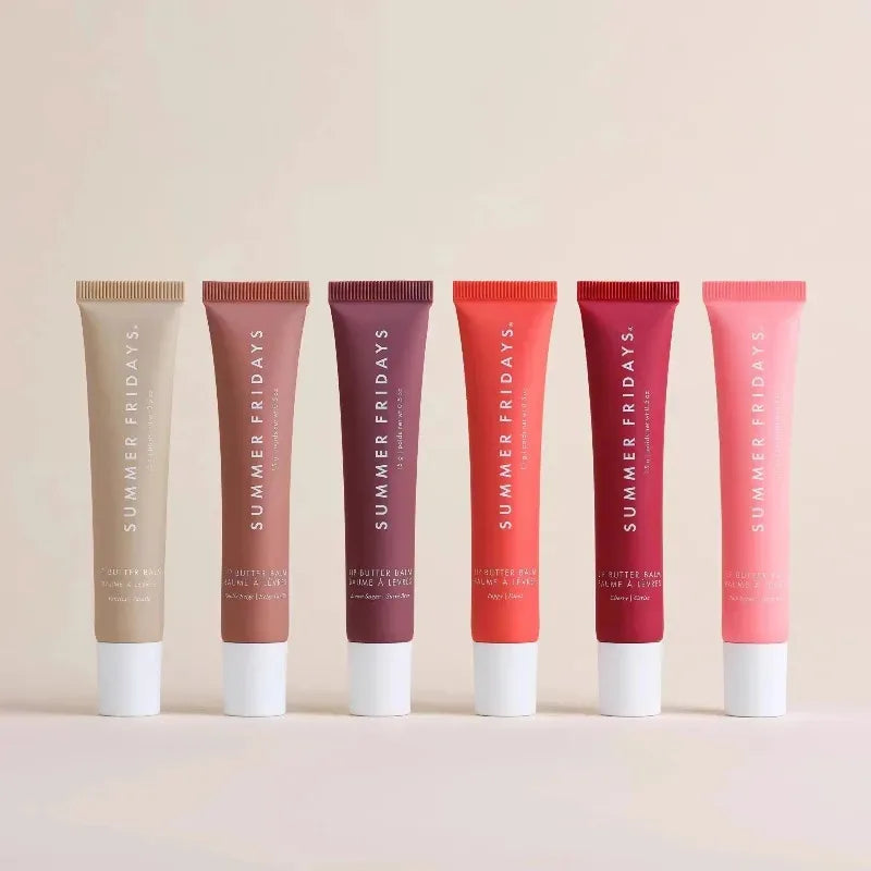 Summer Fridays Lip Balm Moisturizing Mirror Lip Gloss Lip Vanilla Pink Sugar Coffee Cake Smell Lipstick Transparent Oil Makeup - My Vixen Vault