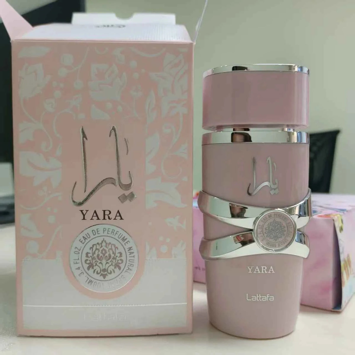 Lattafa Yara Vanilla Gourmand Fruity Floral Eau De Parfum Long-Lasting Fragrance for Women 3.40 Ounce 100 Ml