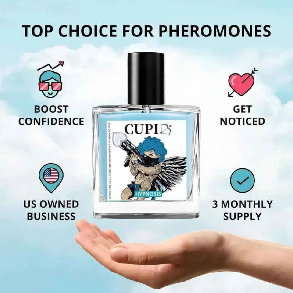 For Cupid Cologne Man Perfume Pheromone Cologne for Men Long Lasting Enhances Intimacy Hombre Perfume Attract Women 50ml