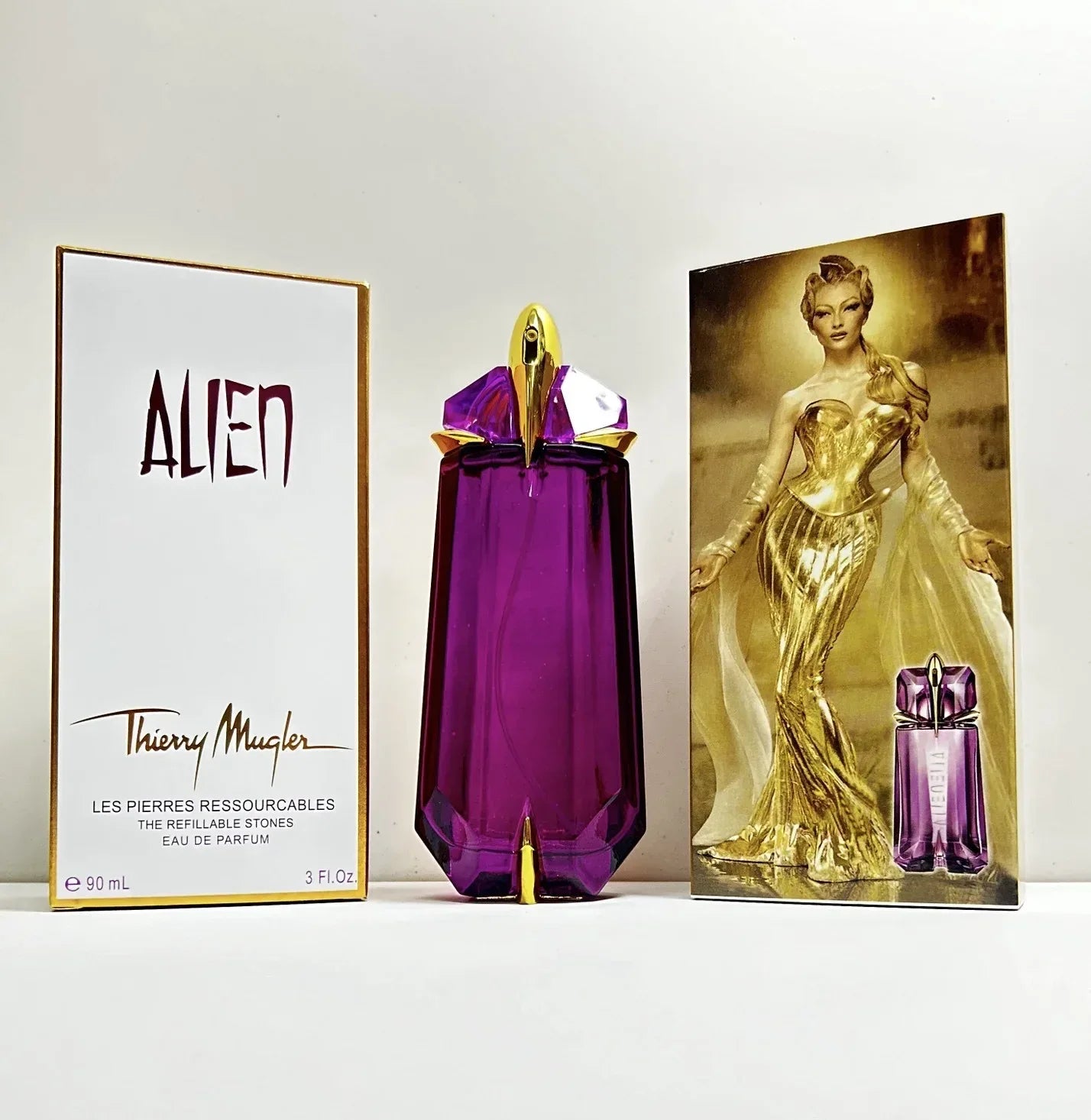 Thierry Mugler Alien Purple, Gold, Red Alien Women's Concentrated Perfume Fresh and Classic 90ml - My Vixen Vault - 