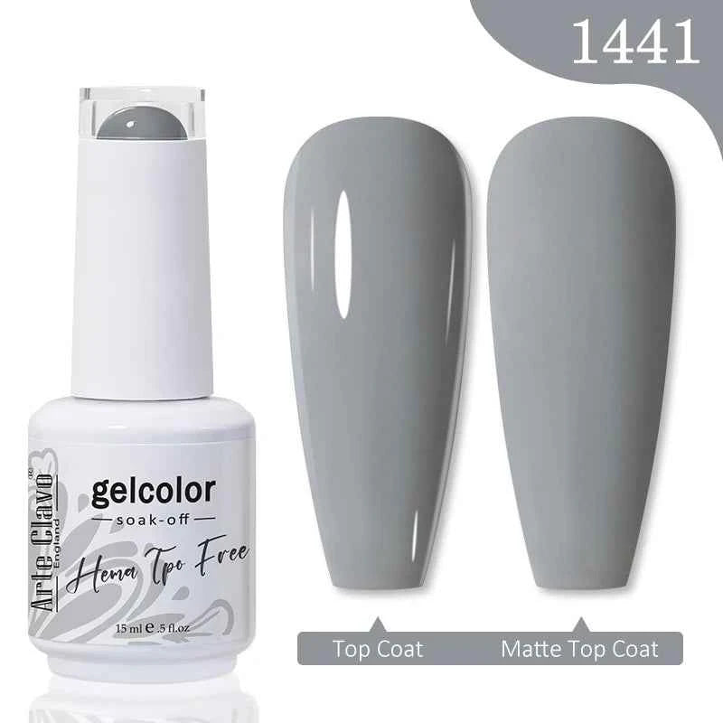 Arte Clavo Hema Free TPO Free UV Gel Nail Polish Semi-Permanent Nail Art Manicure Soak off Nail Varnish Nail Supplies