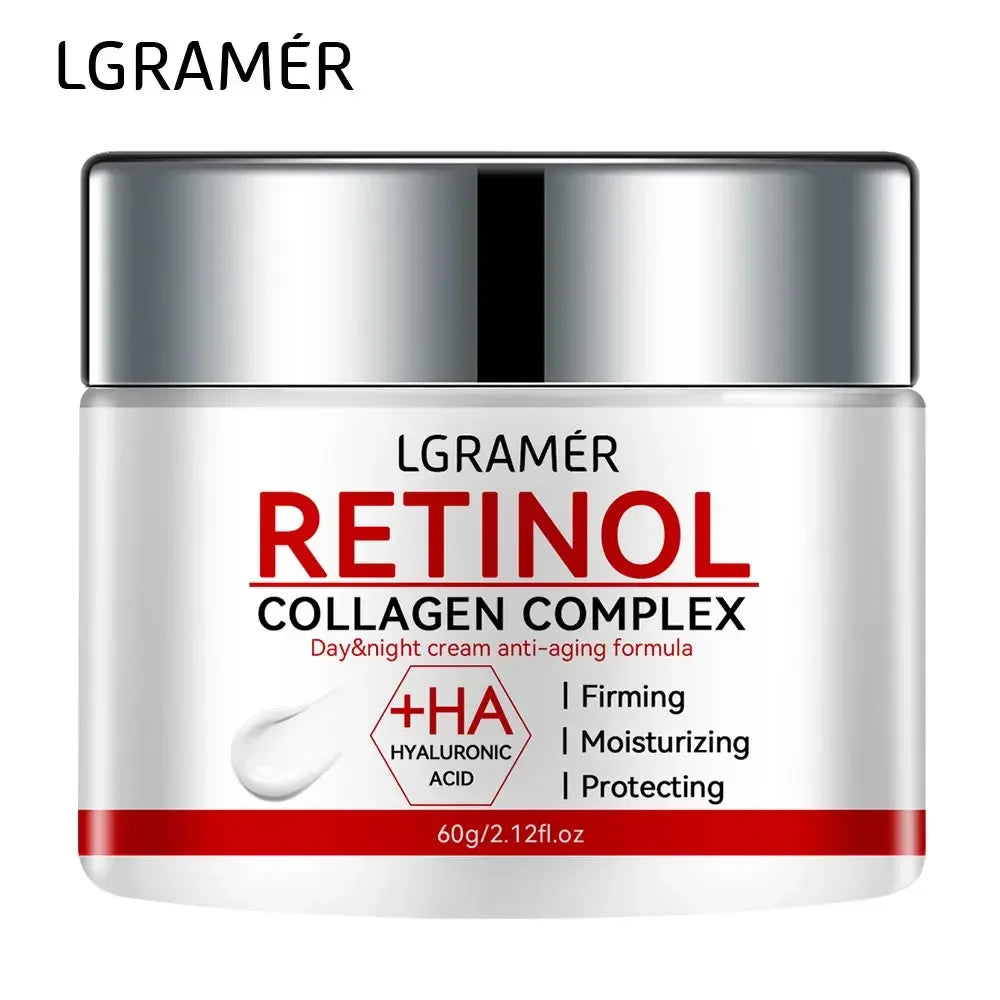 Retinol Lifting Firming Cream Collagen Smooth wrinkles Face Cream For Moisturizer Whitening Brighten Skin Products - My Vixen Vault