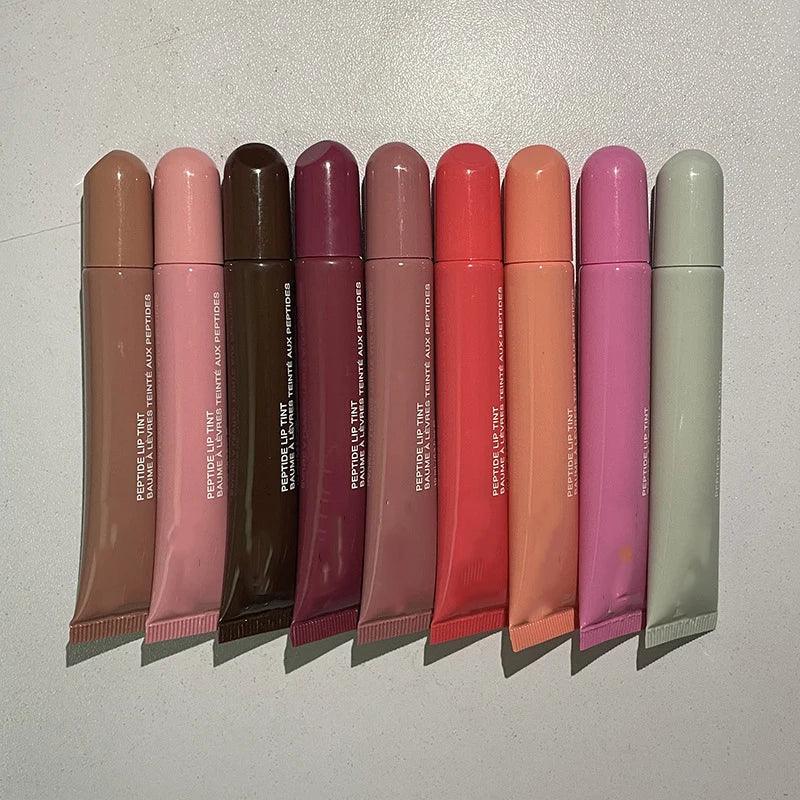 New Lip Balm Phone Case Long-lasting Lip Gloss caramel vanilla Grey Tube Cinnamon Roll Liquid Lipstick Toast Espresso Raspberry - My Vixen Vault