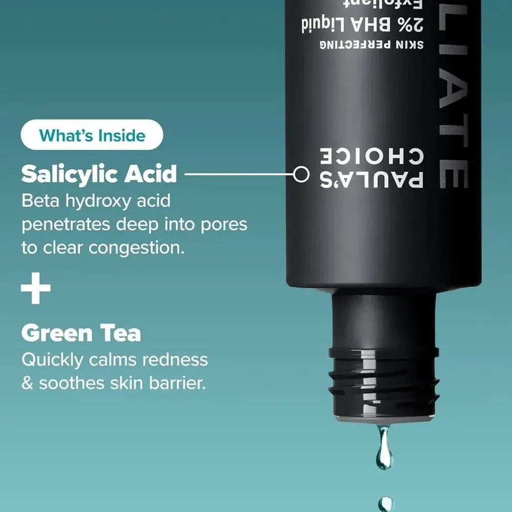 Paula's Choice 2% Salicylic Acid Essence Deeply Cleanses Pores Shrinks Pores Improves Skin and Gently Exfoliates Facial Sk...