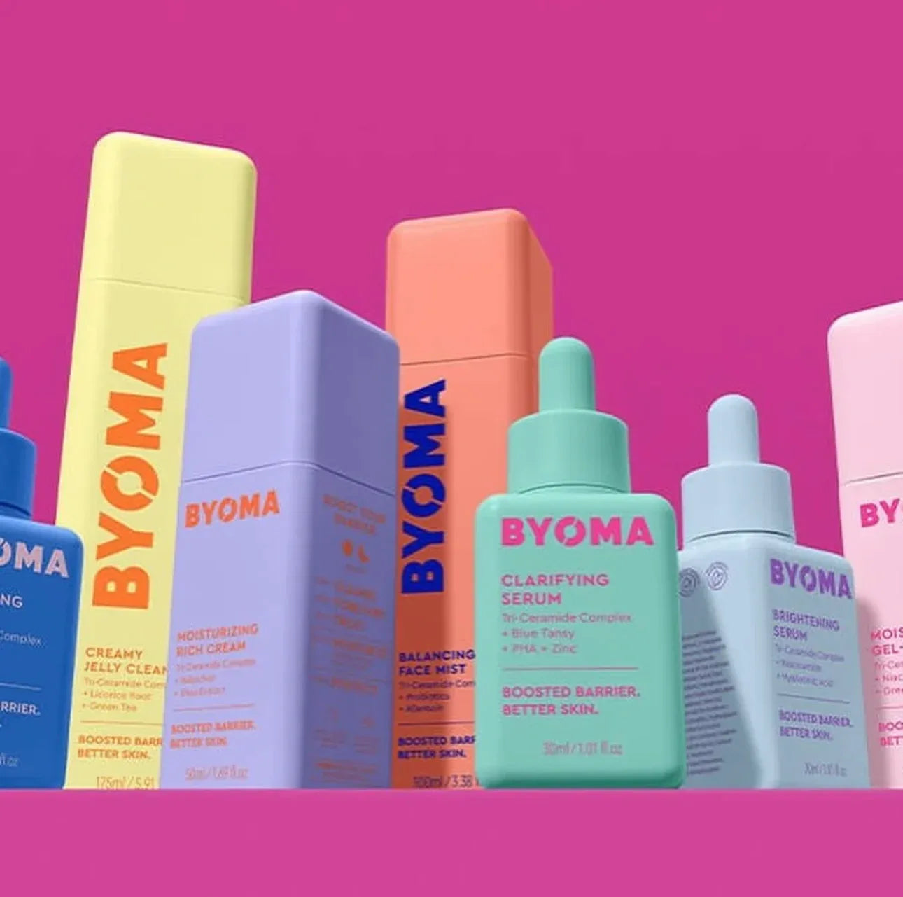 Original Boost Barrier Gentle Better Essence Skincare BYOMA Phyto-Mucin Glow Serum Hydrating Recover Oil Moisturizing Gel-Cream - My Vixen Vault